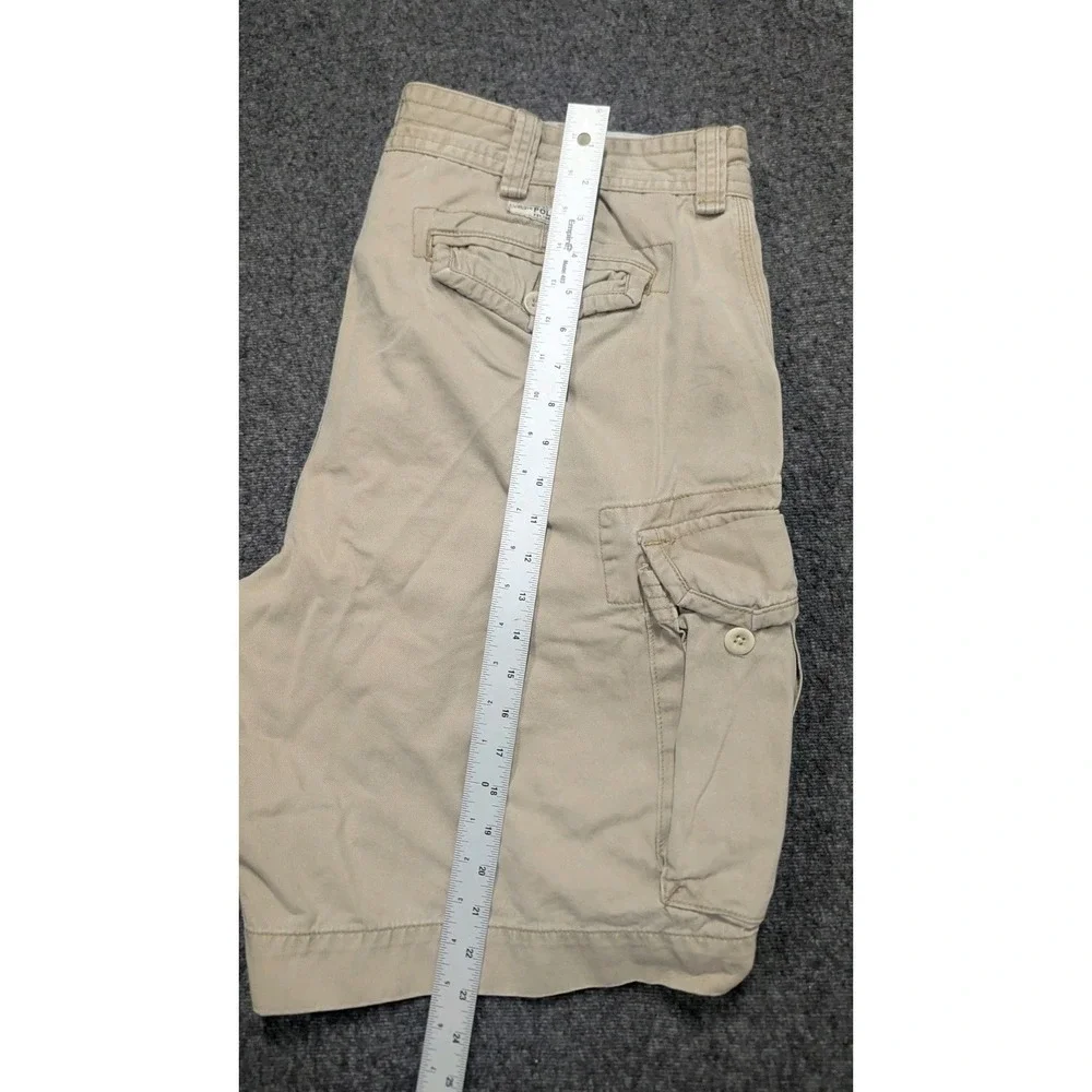 Polo Ralph Lauren Shorts Men's Khaki Tan 42 Cargo Chinos Old Money Dad Granola